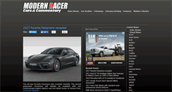 Desktop Screenshot of modernracer.com